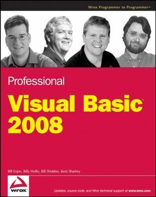 Professional Visual Basic 2008 by Evjen, Bill; Hollis, Billy; Sheldon, Bill