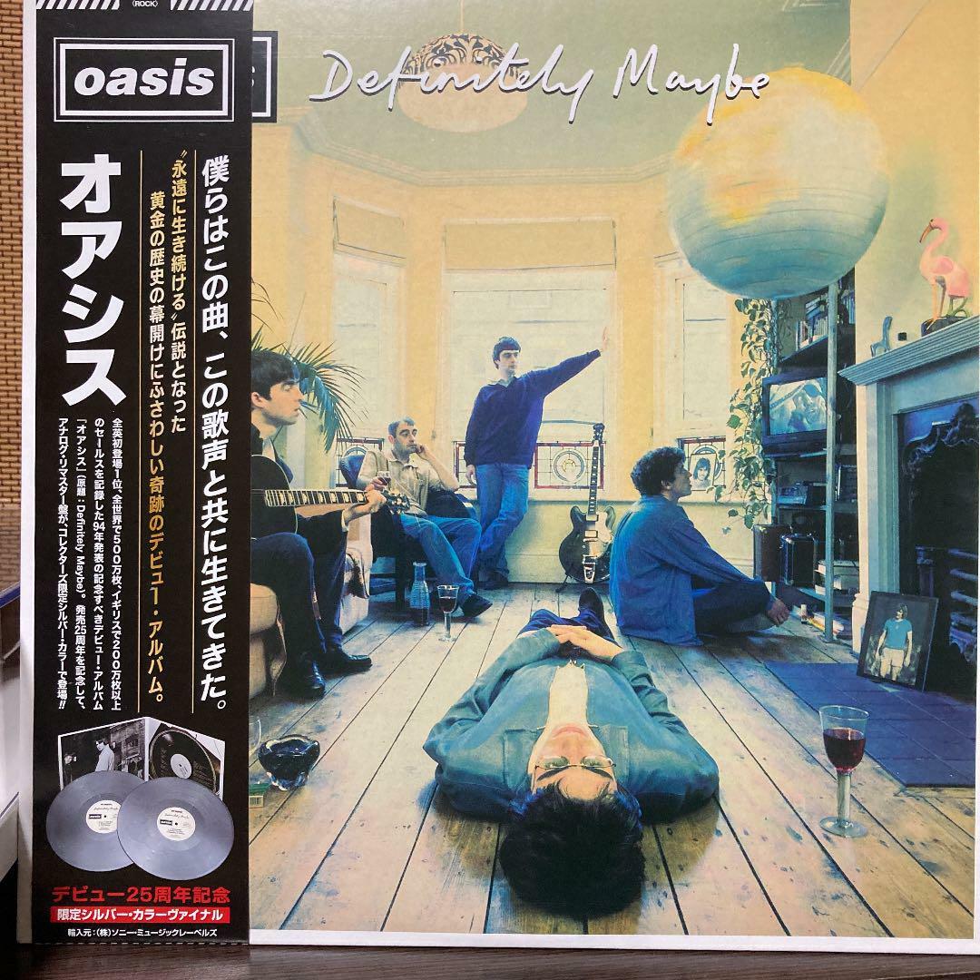Oasis Definitely Maybe 25周年限定レコード OASIS Definitely Maybe 25th Anniversary 12