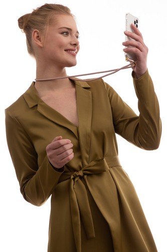 Collana (A) per Google Pixel 4 Cover Custodia con Catena - Foto 7 di 69