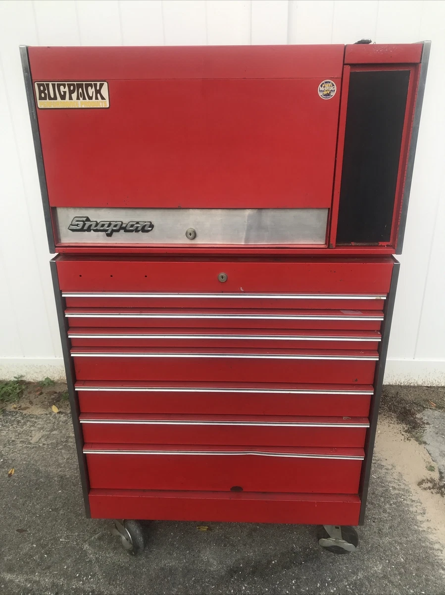Vintage Collectible Snap On Roller Tool Box Chest KR 537D Upper KR 557E Lower