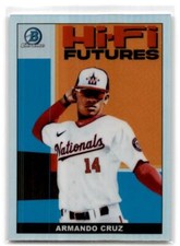 2022 Bowman #HIFI-24 Armando Cruz Hi-Fi Futures Washington Nationals