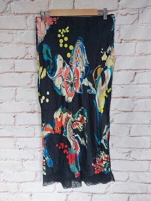 Desigual Damen Rock Skirt Gr. L  Schwarz Mehrfarbig  - Bild 1 von 3