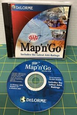 DeLORME Map n Go Version 6.0 For Windows 95/98 Genuine