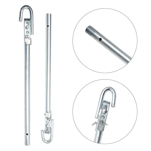 3 Ton 3000kg Towpole Car Van Recovery Towing Bar Tow Pole + Damper Spring + Bag - Picture 13 of 15
