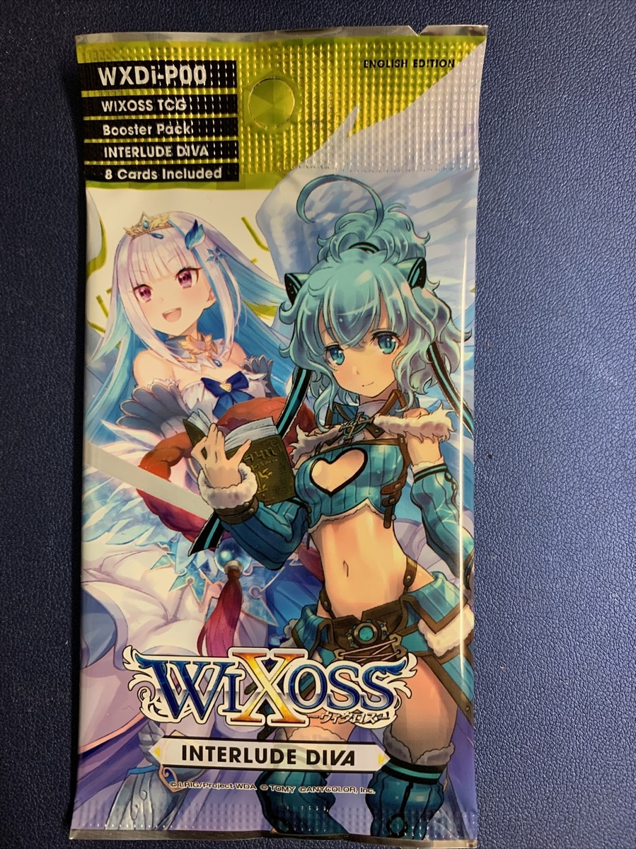 1x NEW WIXOSS WXDi-P00 Interlude Diva Booster Pack ENGLISH TCG CCG Anime  Trading