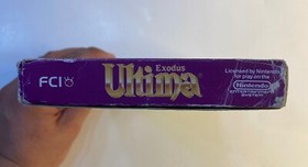 Ultima Exodus NES Game Nintendo - Tested