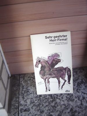 Sehr geehrter Herr Firma!, aus dem dtv Verlag