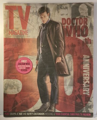 DR Who 23-29 November 2013 50th Anniversary TV Magazine The Sun