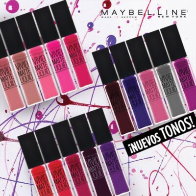 Maybelline Color Sensational Vivid Hot Lacquer Liquid Lipstick