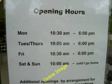 Photo 6x4 Open All Hours? Woodhill/ST4677 Maybe not, if you wait too lon c2007