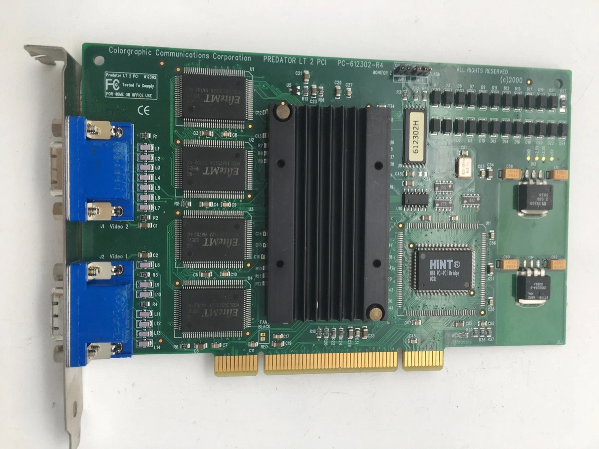 Dual vga pci video card clearance
