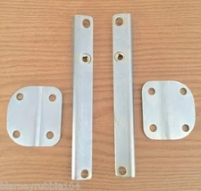 Harley Panhead Shovelhead Windshield Mounting Brackets 1960-84 USA Made Glide