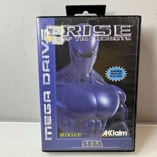 ebay® Auktion 389835822079 | Rise of the Robots Sega Mega Drive Spiel, getestet funktioniert Musik von Brian May Fighter Thumbnail of ebay® auction 389835822079 | Rise of the Robots Sega Mega Drive Spiel, getestet funktioniert Musik von Brian May Fighter