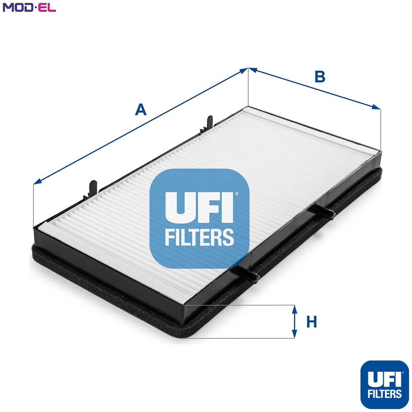 Cabin filter Particulate Filter 53.131.00 UFI for RENAULT NISSAN OPEL SCANIA - Image 5