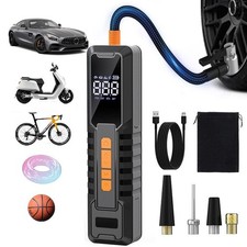 Tire Inflator Portable Air Compressor, 150PSI Air Pump for Cars Tires, LCD Di...