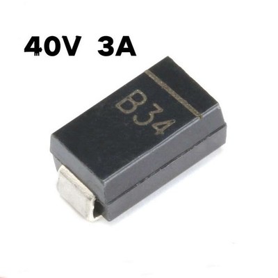 B340A-E3/61T DO-214AC 40V 3A High-Current Density Schottky Rectifier Diodes SMA