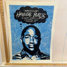Hannibal Buress Print 2018 Nashville TN Zanies Comedy Club Poster Art Print