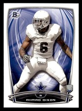 2014 Bowman #32 Ahmad Dixon Rookies Rookie Card Dallas Cowboys. rookie card picture