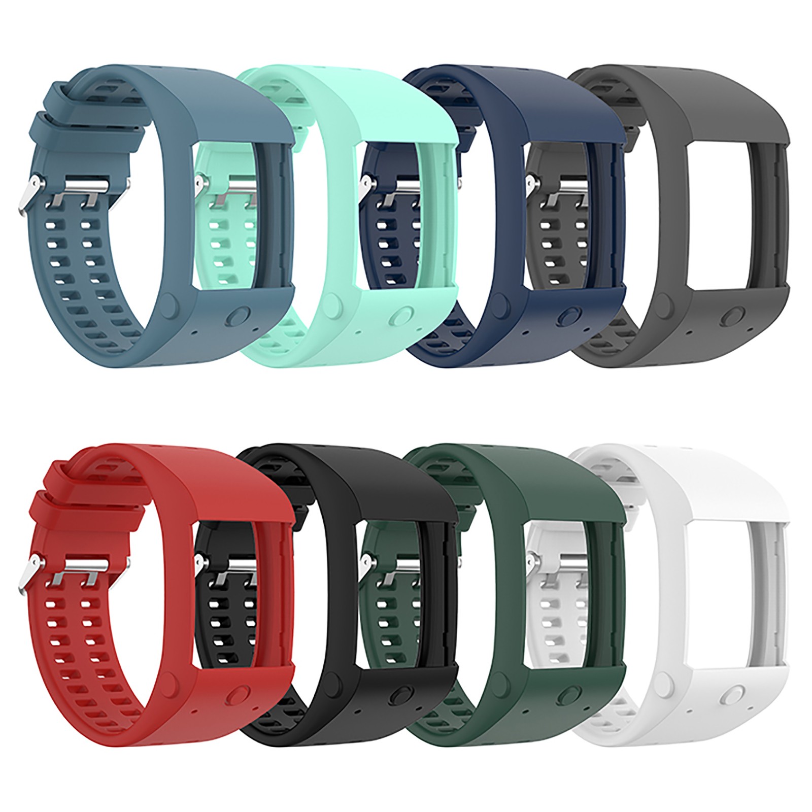Silicone Watch Band Wristwatch Band Strap Bracelet Belt