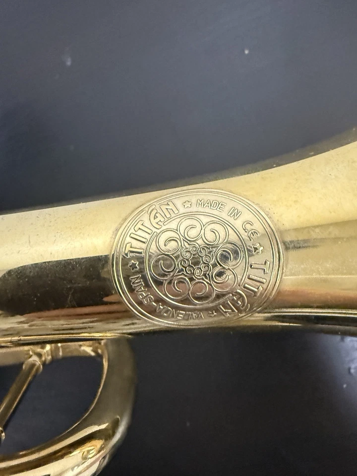 🎺 En venta: Trompeta Stomvi Titan Bb chapada en oro personalizada (2022) Foto 3 de 4