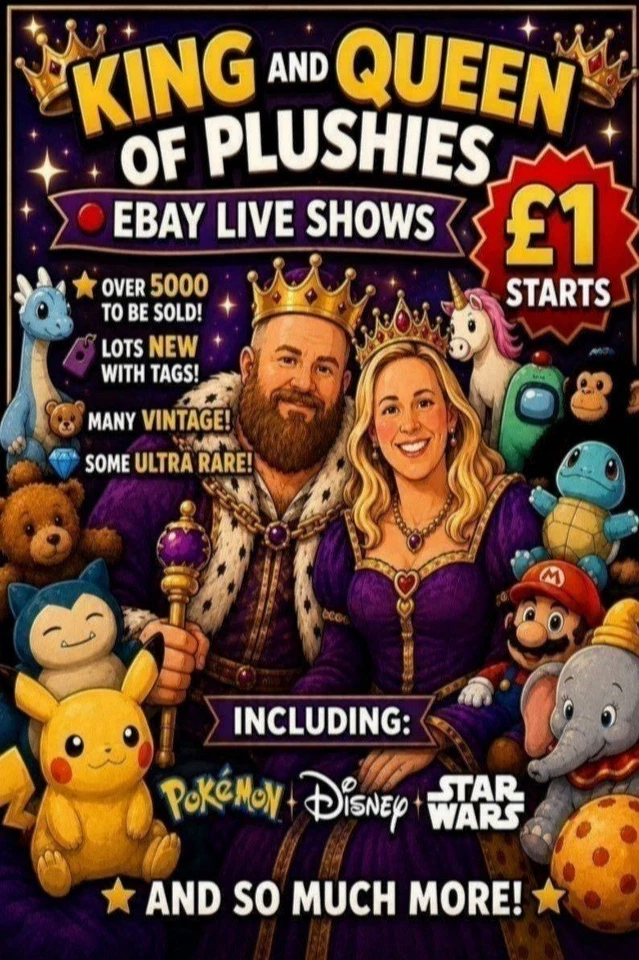 💎 PLUSH MEGA DROP:  Random 1p Starts & Spot Prices! 💎