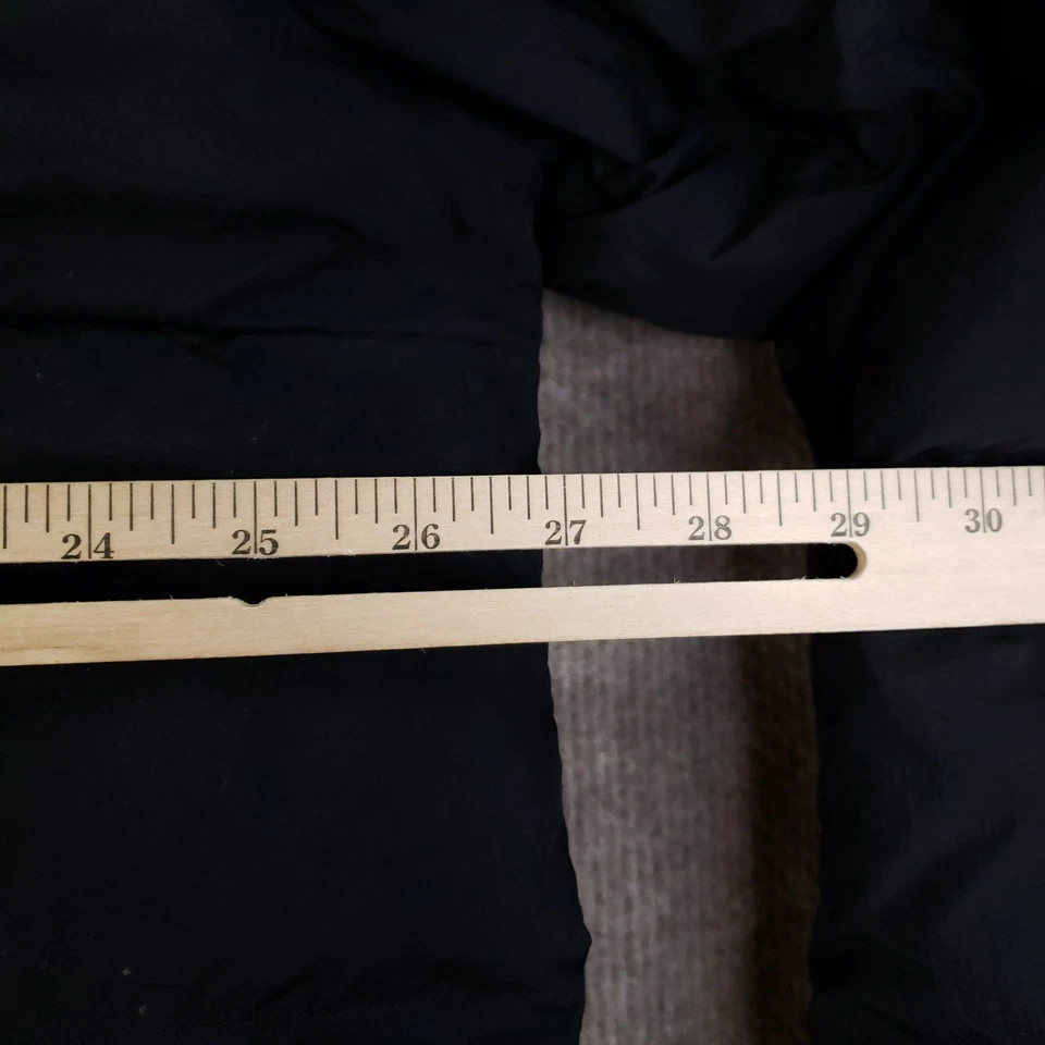 Chaqueta Parka Air Jordan x Paris St Germain Para Hombre XL Negra Puffer Cremallera Completa Con Capucha Foto 3 de 4