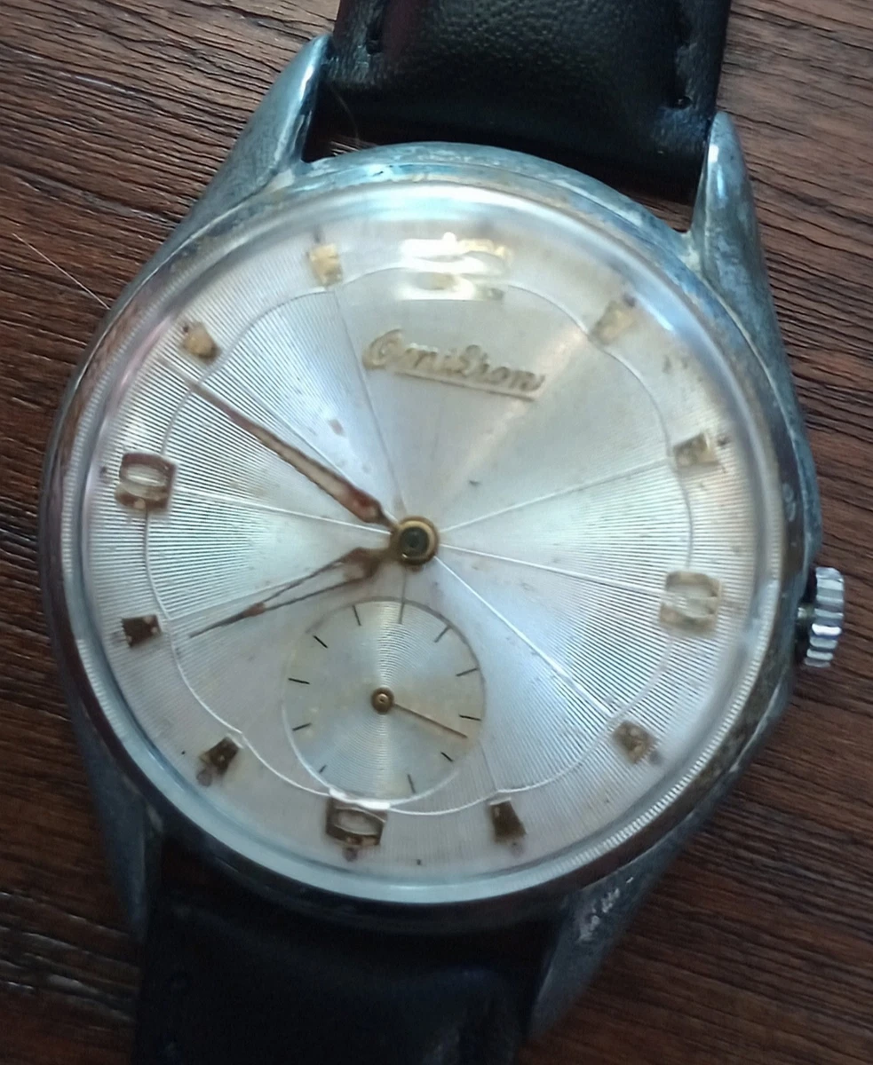 8/ 稼働 60's 60年代 Omikron オミクロン 手巻き スモセコ Omikron Men's Mechanical Hand-Winding Wristwatches for sale | eBay