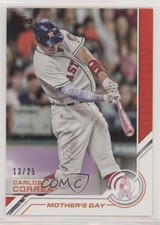 2017 Topps Topps Salute Mother's Day Red 13/25 Carlos Correa #S-84 0a6