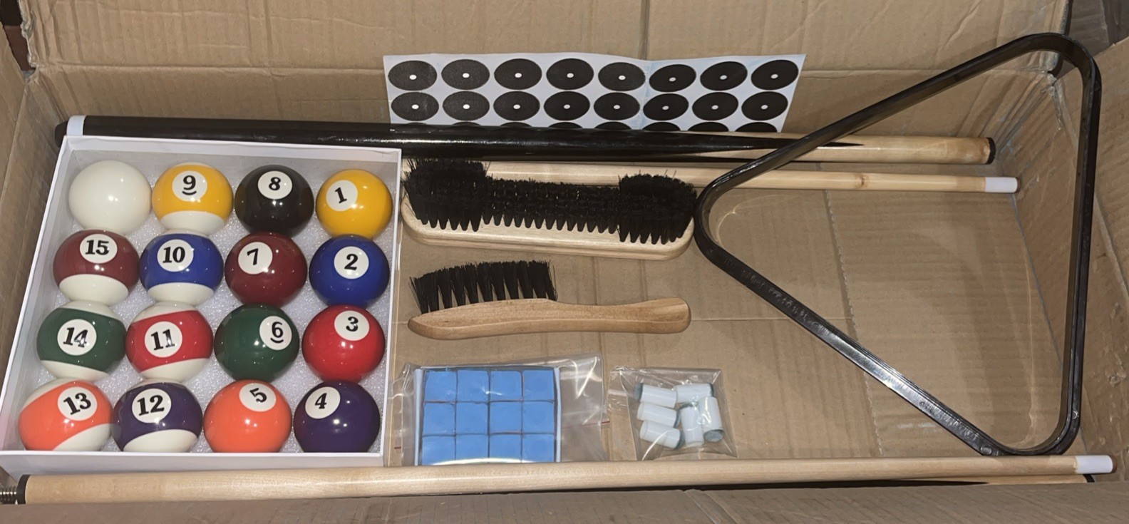 71PCS Outus Billiard Pool Table Accessories Set with Balls  