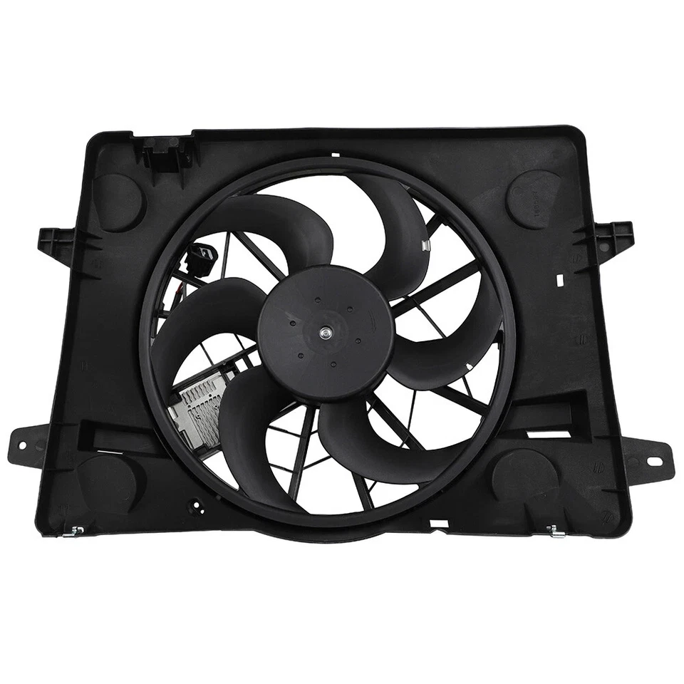 Electric Radiator Cooling Fan Assembly Fit For Lincoln Town Car 2003 2004 2005 - Imagem 4 de 4