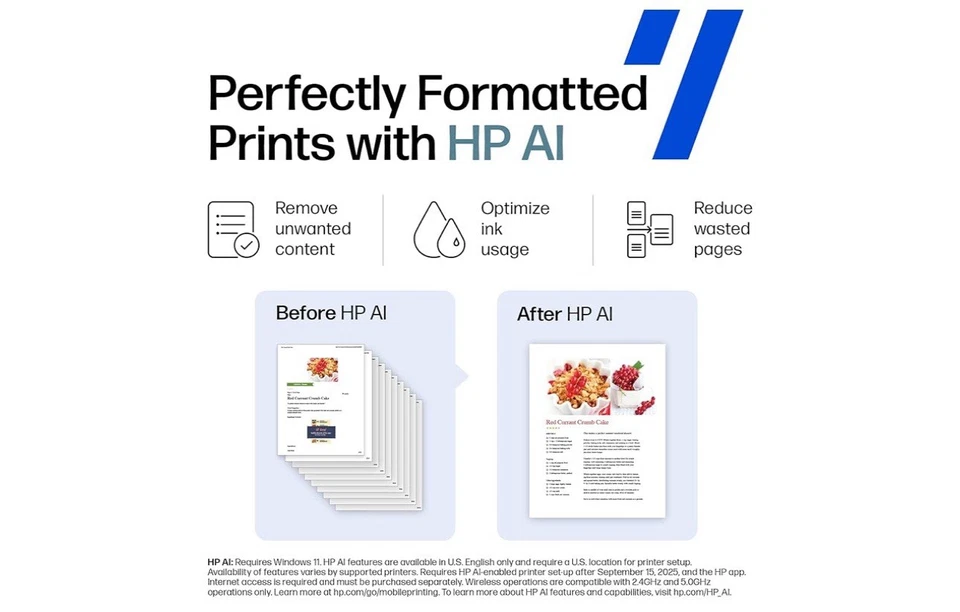HP- Smart Tank 7602 Wireless AI - All in one Printer Super Tank - Image 4 of 4