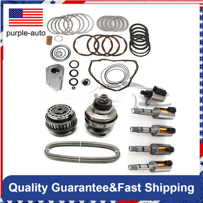 JF015E RE0F11A Transmission Master Rebuild Kit & Solenoid& Pulley Belt Chain Kit
