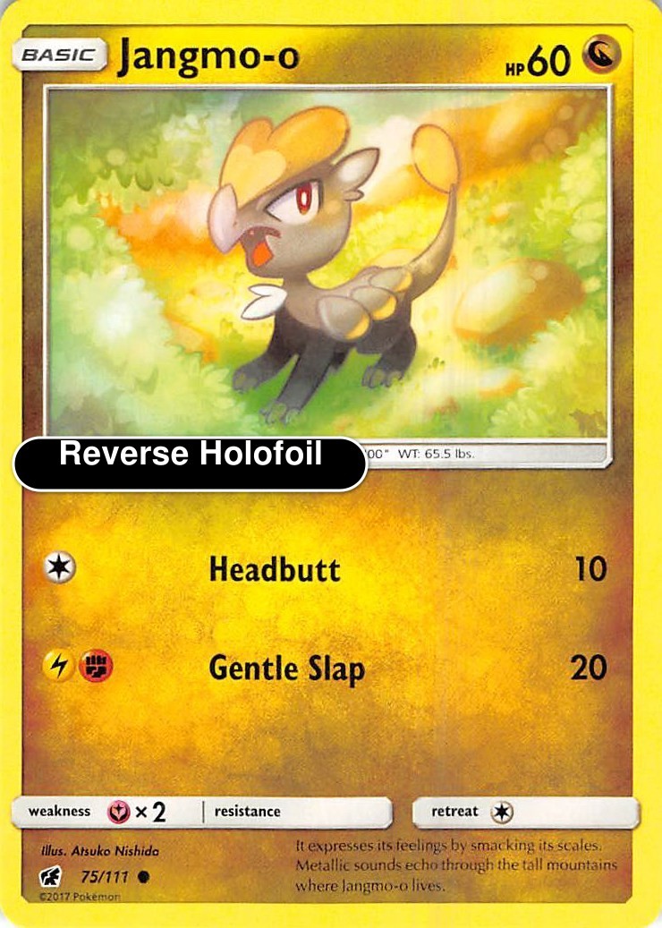 Pokemon - Jangmo-o - Reverse Holofoil [SM04 - 75/111 Near Mint]