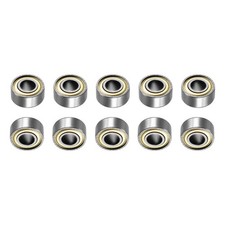 684ZZ Deep Groove Ball Bearing Carbon Steel Shield 4x9x4mm for Equipment 20pcs