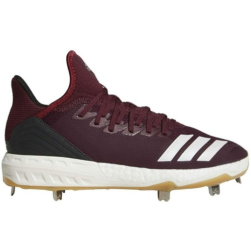 Adidas Boost Icon 4 Baseball Metal Cleats Men's Size 12 Mid Top Athletic Shoes - Picture 1 of 10