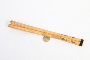 RARE 1990's VIC FIRTH BAMS MADE FROM REAL BAMBOO PERCUSSION DRUM STICKS