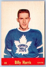 BILLY HARRIS RC 1955-56 PARKHURST QUAKER OATS NHL HOCKEY #20 EX+/EXMINT 77337