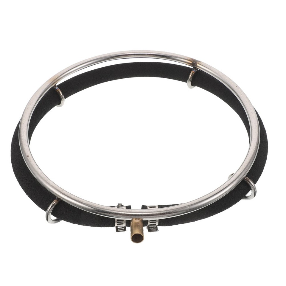 Cyrank Anneau De Diffuseur D'air, Anneau Étang À Poissons Oxygénation Bubbler Réservoir De Poissons Générateur De Bulles Anneau De Diffuseur D'air Pour L'enrichissement En Oxygène Du Bassin(25cm