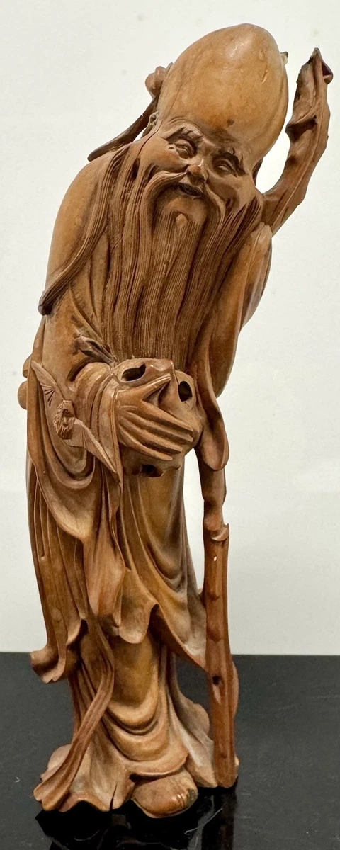 Wooden 1900-1940 Antique Chinese Buddha Statues & Figurines for