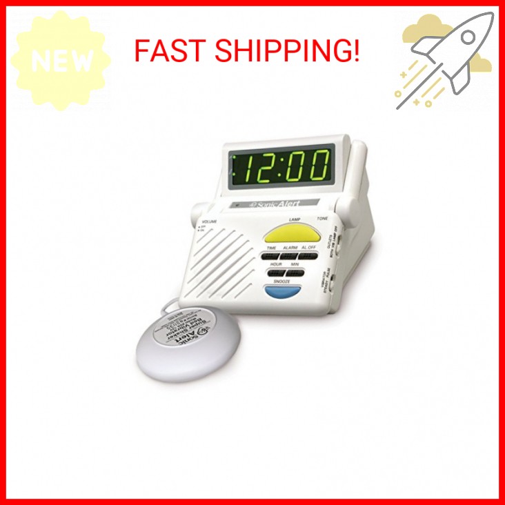 Sonic Alert SB1000SS Sonic Boom Alarm Clock