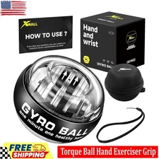 Torque Ball Hand Exerciser Grip Strength Trainer Forearm Strengthener Wrist Powe