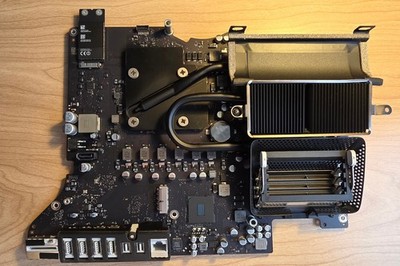 Apple iMac 27  Ende 2015 Mainboard+CPU 3,3Ghz i5-Quadcore, GPU AMD R9 2GB+Lüfter