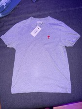 Ami Paris De Coeur T-Shirt Grau Gr. M Neu & Ungetragen Mit Etikett Neupreis:140€