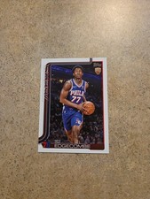 2025-26 Topps Basketball VJ Edgecombe Flagship RC 76ers #203 Rookie