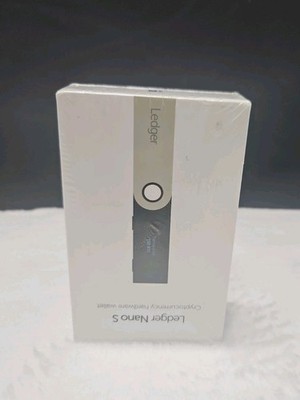 * NEW SEALED * Ledger Nano S Cryptocurrency Bitcoin Hardware Wallet Matte Black