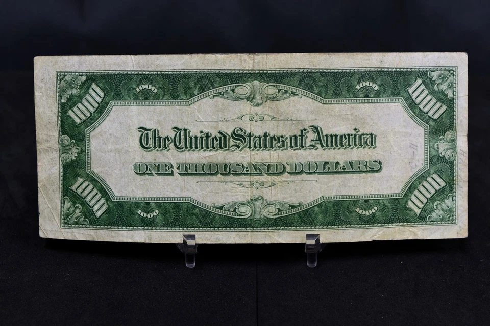 1934a Small Size $1000 FRN VF (B212) - Image 3 of 3