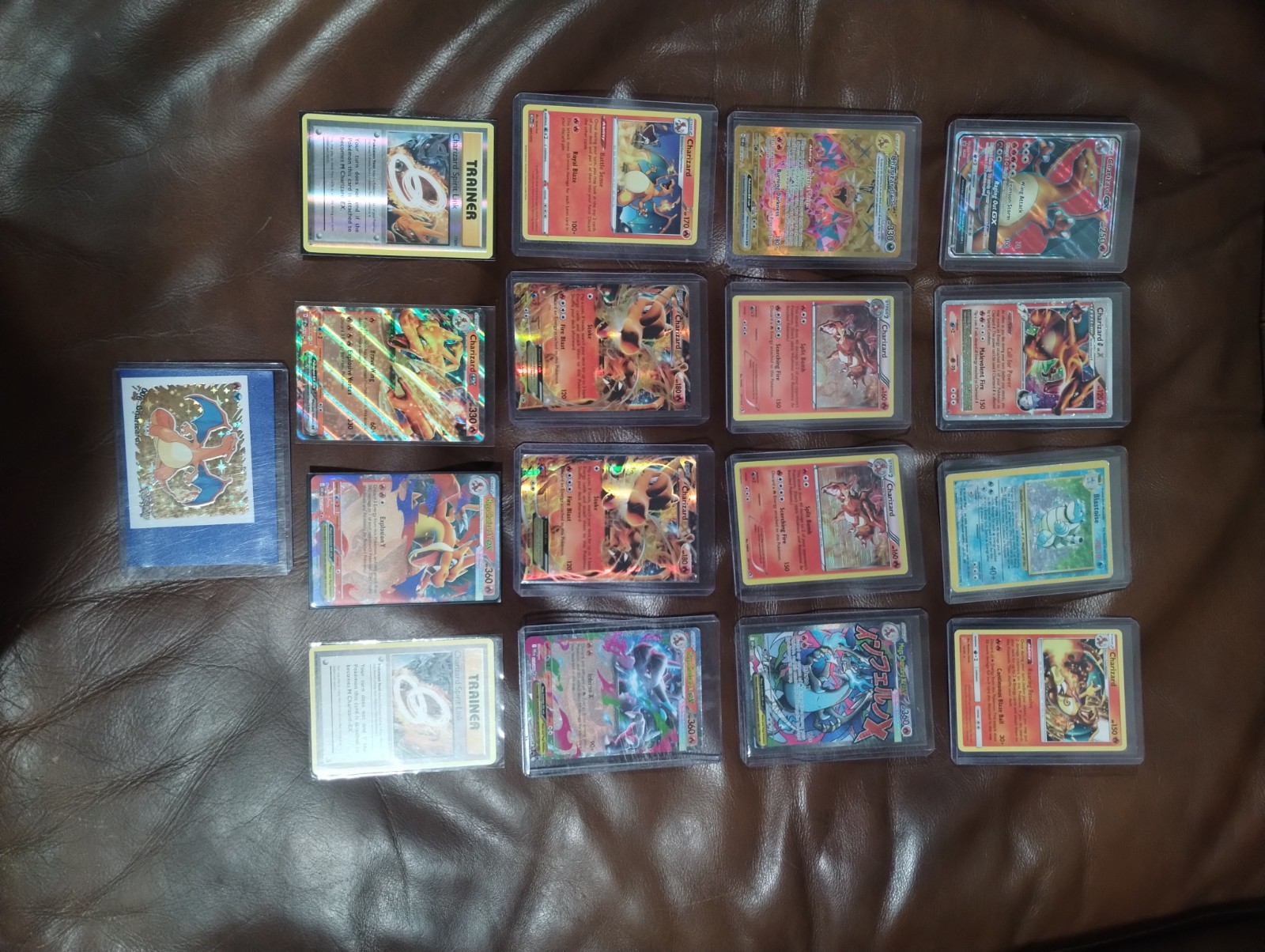 17 Pokemon Card Lot! Charizard! Blastoise!