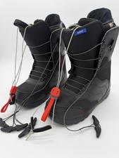 Burton imprint 1+ Snowboard Boots Women&rsquo;s Sz 9.5 W Black Snow Board