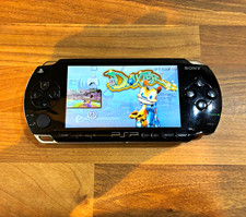 Sony PSP-1000 Black Handheld System Wi-Fi with USB Cable & Daxter Game