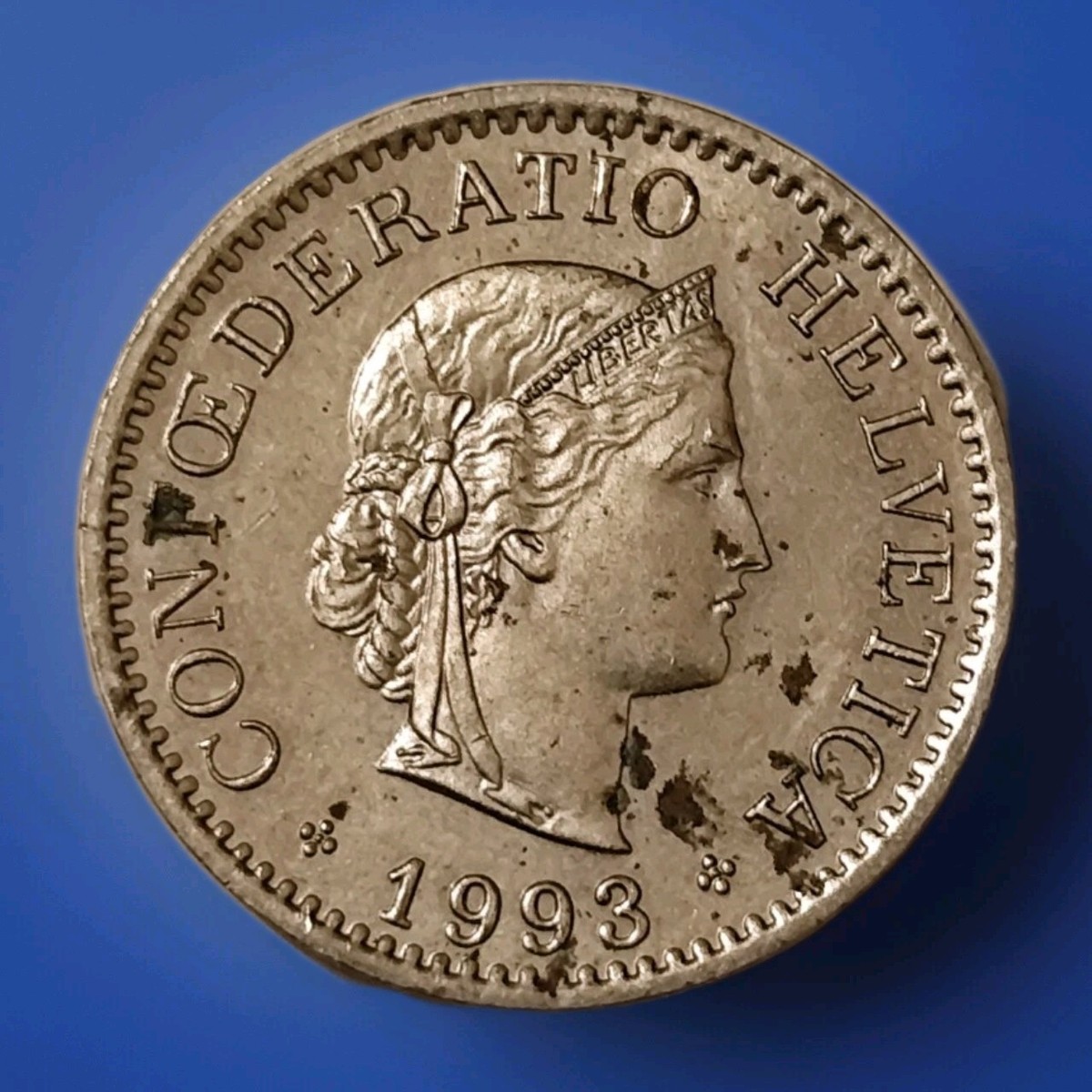 1993 SWITZERLAND | 10 RAPPEN COIN | CONFŒDERATIO HELVETICA | (CR1075) |  eBay UK